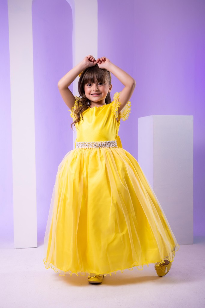 Vestido Marie Longo Amanda Amarelo (VESTMARILNGAMNAMRL)