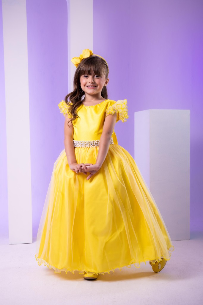 Vestido Marie Longo Amanda Amarelo (VESTMARILNGAMNAMRL)