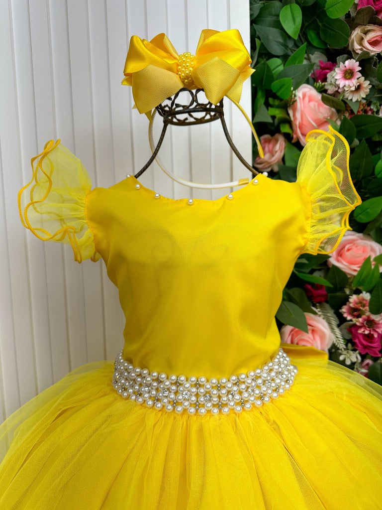 Vestido Marie Longo Amanda Amarelo (VESTMARILNGAMNAMRL)