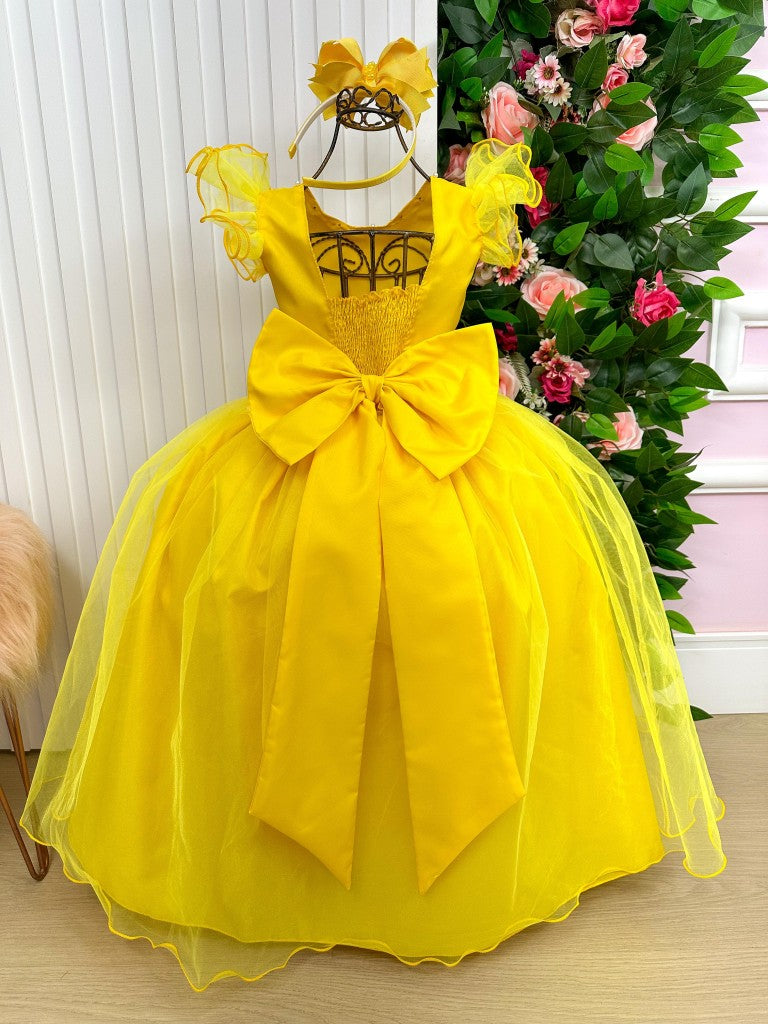 Vestido Marie Longo Amanda Amarelo (VESTMARILNGAMNAMRL)