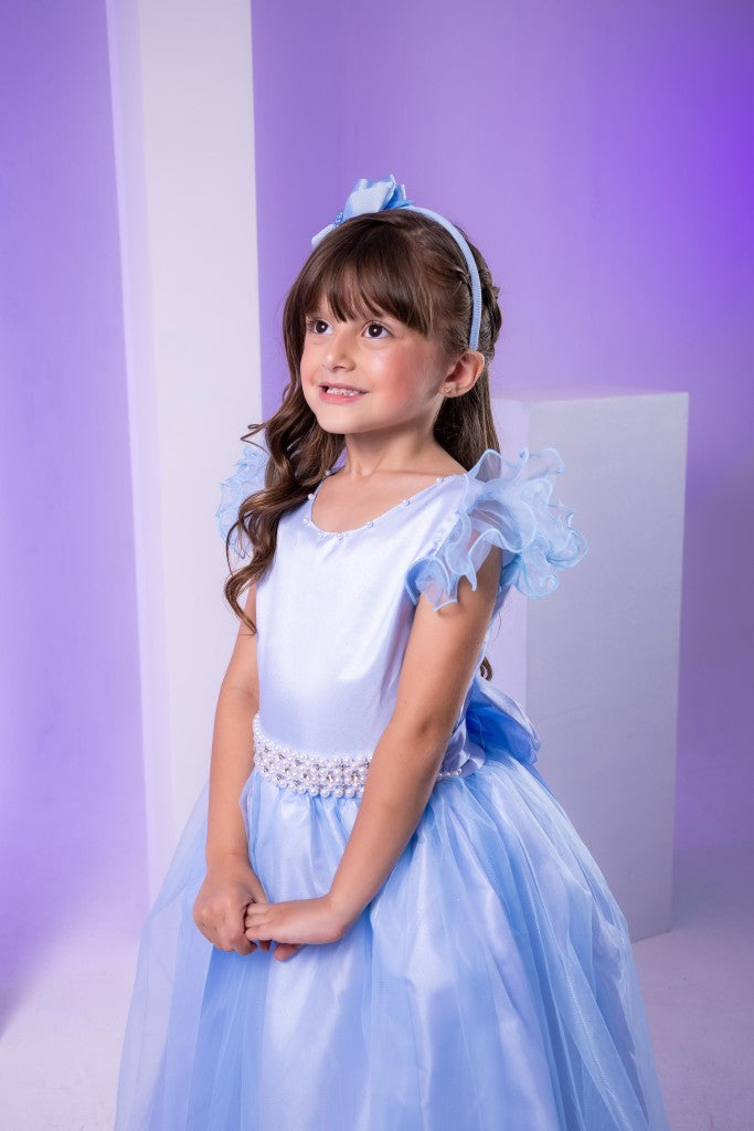 Vestido Marie Longo Amanda Azul (VSTMRLOGAMNDAAZLBB)