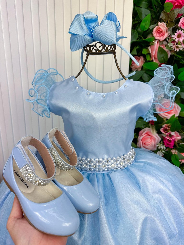 Vestido Marie Longo Amanda Azul (VSTMRLOGAMNDAAZLBB)