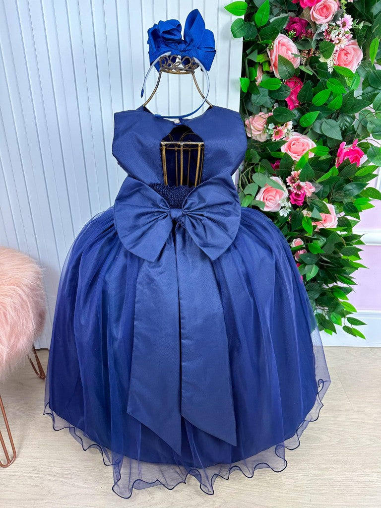 Vestido Marie Longo Larissa Azul Petroleo (VESTMRIELNGLRSSAZLPTRL)