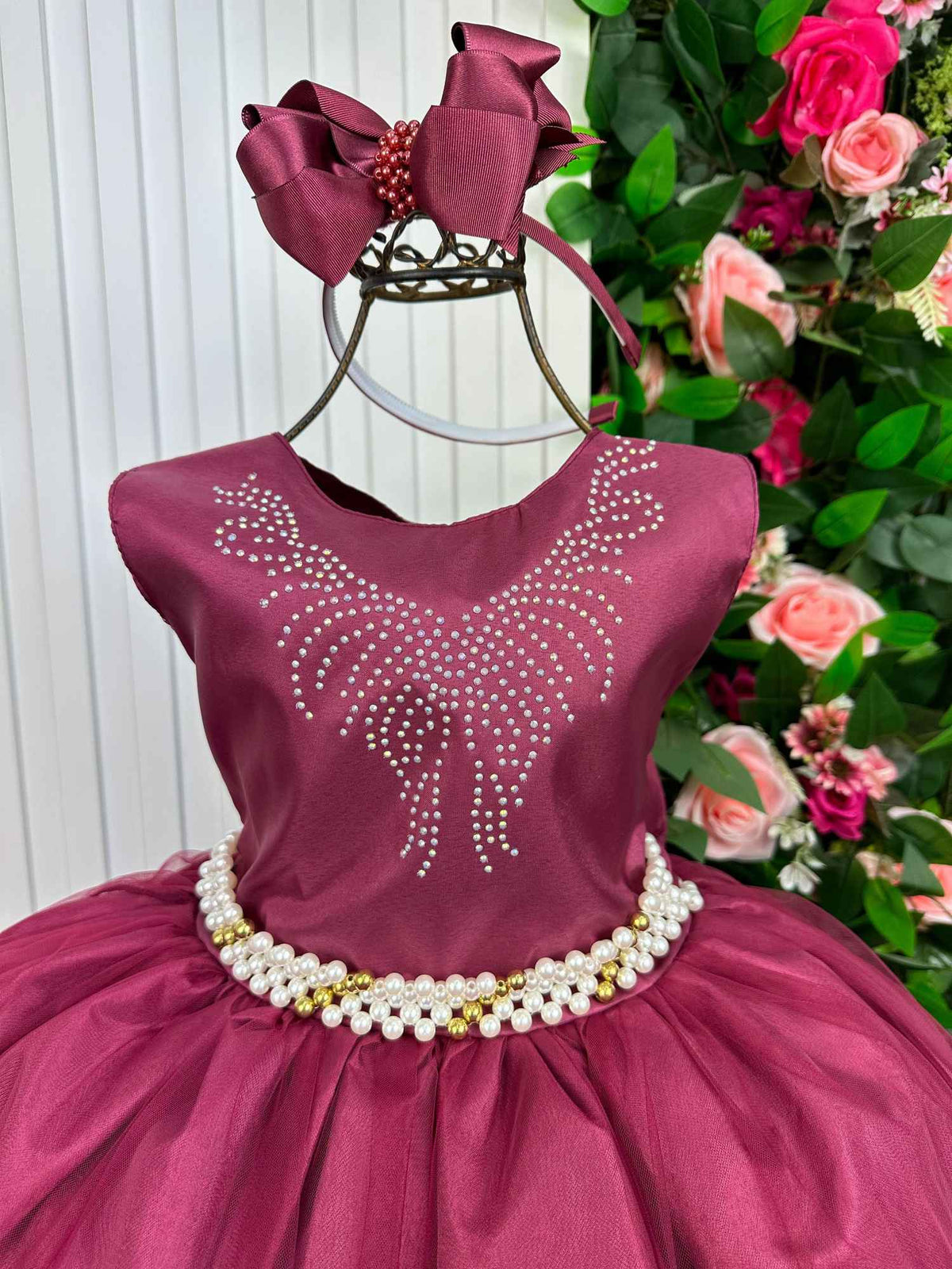 Vestido Marie Longo Larissa Marsala (VESTMRIELNGLRSMRSL)