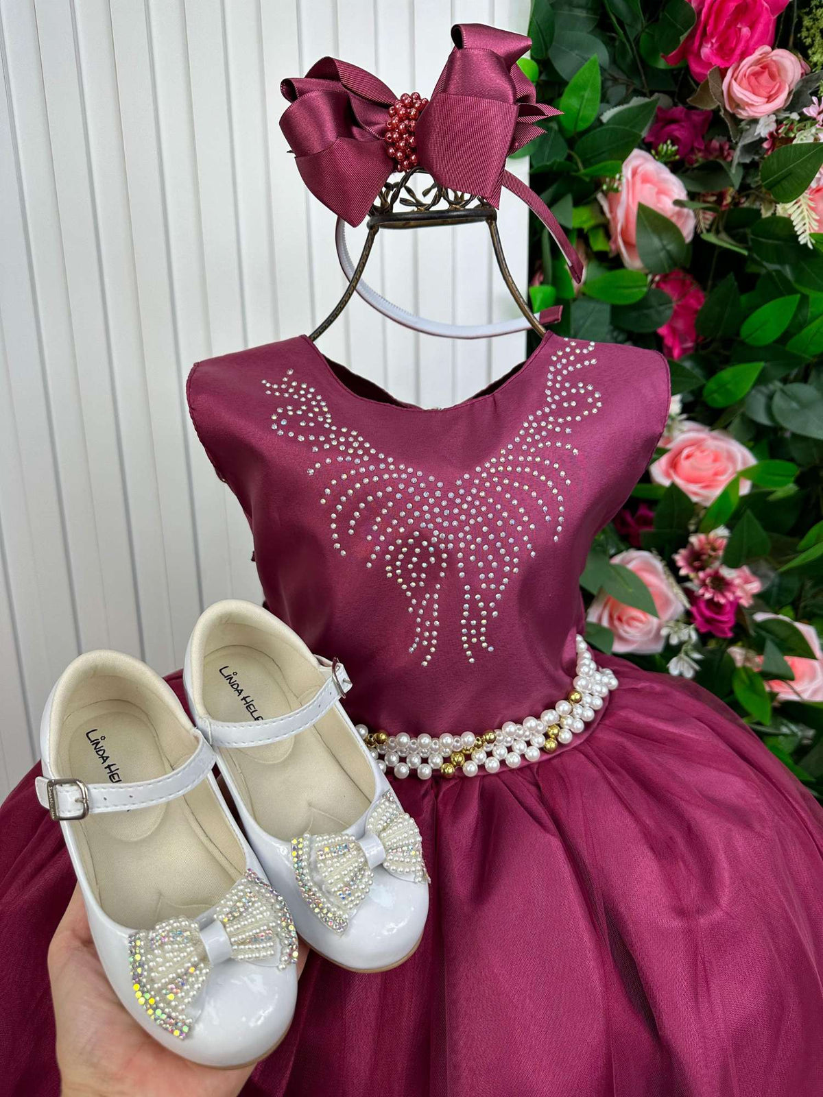 Vestido Marie Longo Larissa Marsala (VESTMRIELNGLRSMRSL)