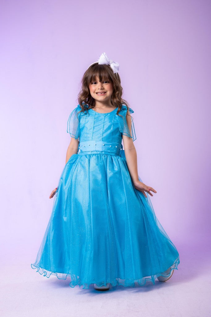 Vestido Marie Longo Mel Azul Tiffany (VSTMRLOGMLAZLTFNY)