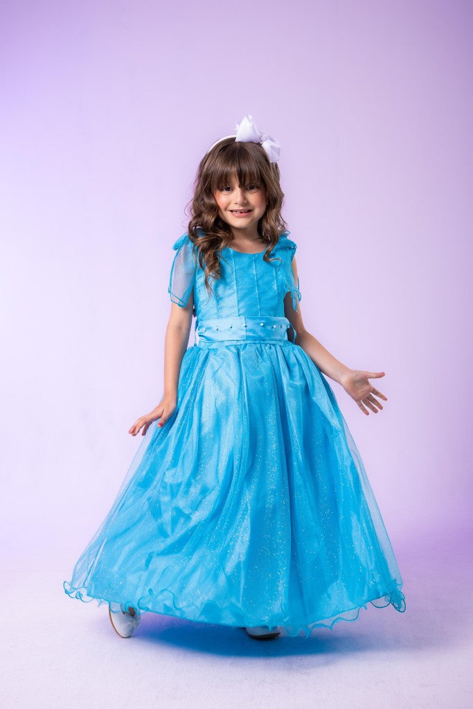 Vestido Marie Longo Mel Azul Tiffany (VSTMRLOGMLAZLTFNY)