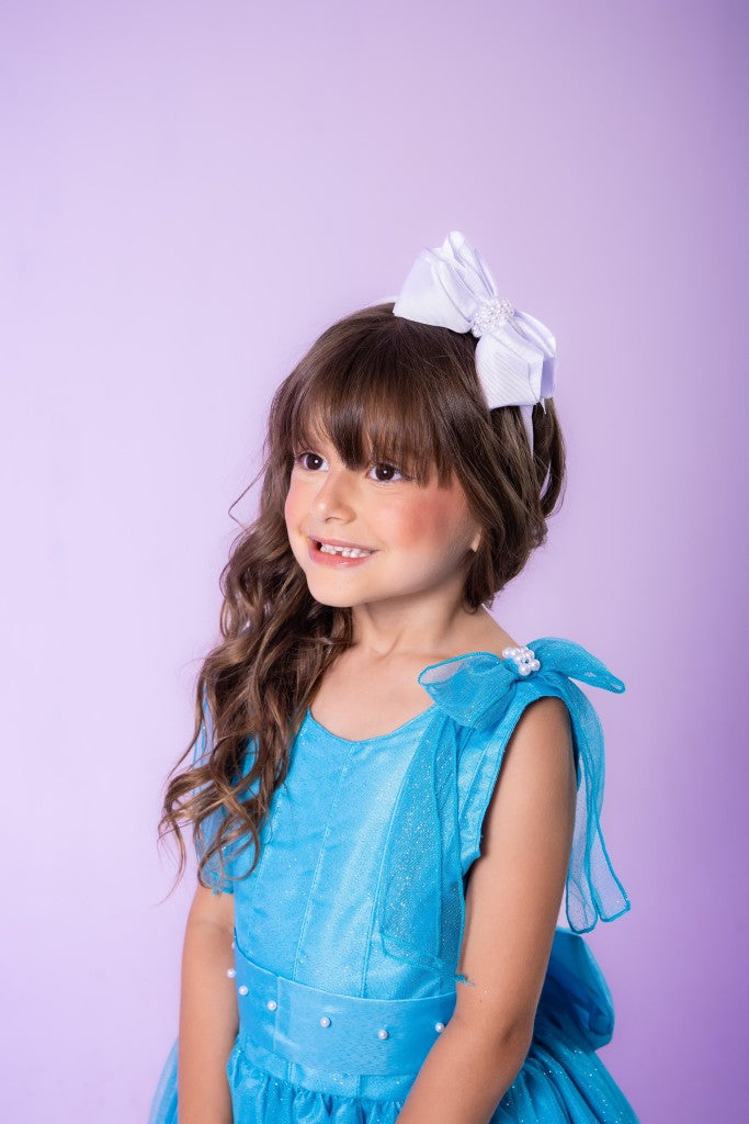 Vestido Marie Longo Mel Azul Tiffany (VSTMRLOGMLAZLTFNY)