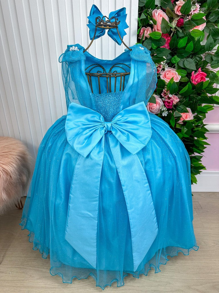Vestido Marie Longo Mel Azul Tiffany (VSTMRLOGMLAZLTFNY)