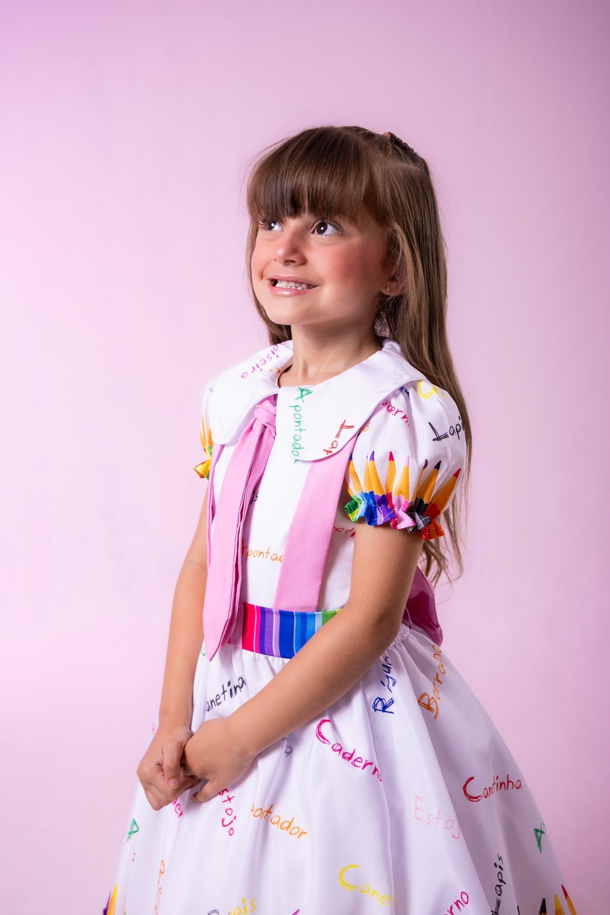 Vestido Marie Lapis Aquarela ABC Branco (VESTMRLPSABCBRCO)