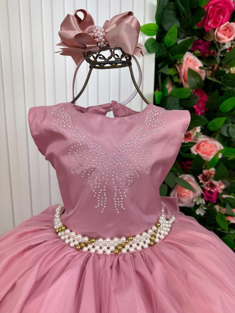 Vestido Marie Longo Larissa Rose (VESTMARIELNGLRSSROSE)