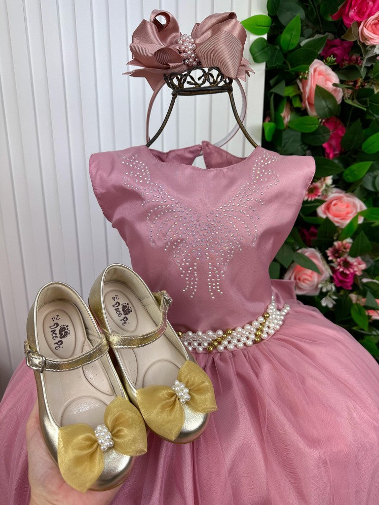 Vestido Marie Longo Larissa Rose (VESTMARIELNGLRSSROSE)