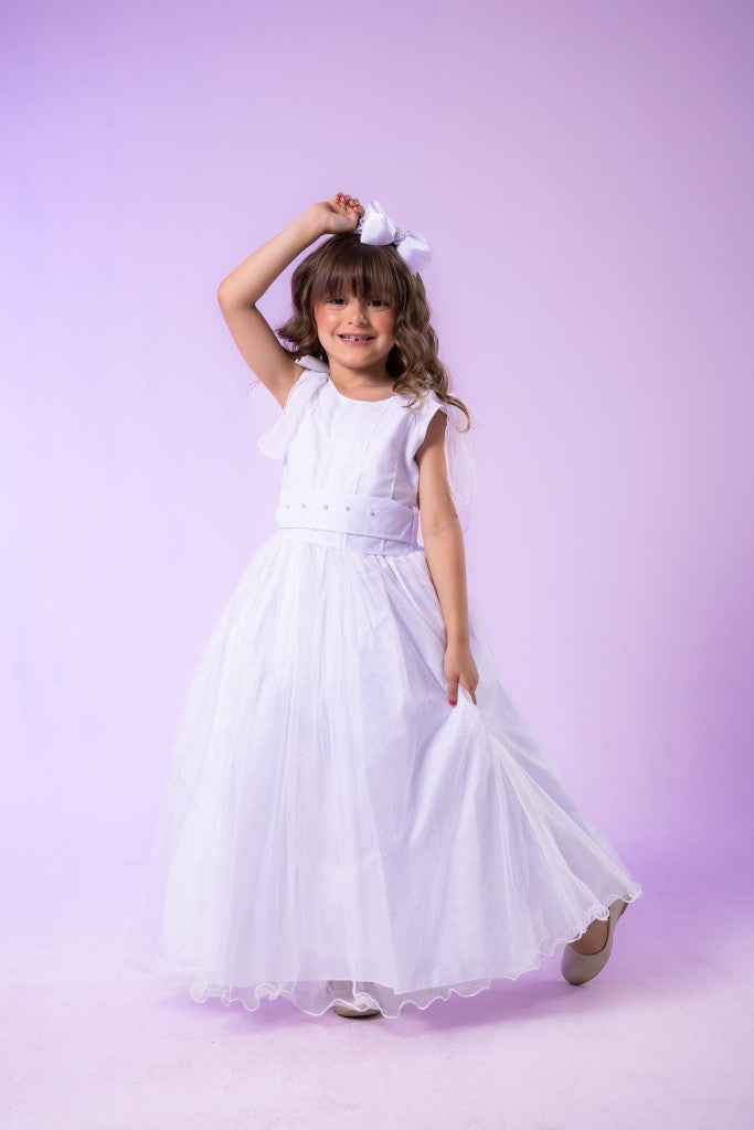 Vestido Marie Longo Mel Branco (VSTMRLOGMLBRNC)