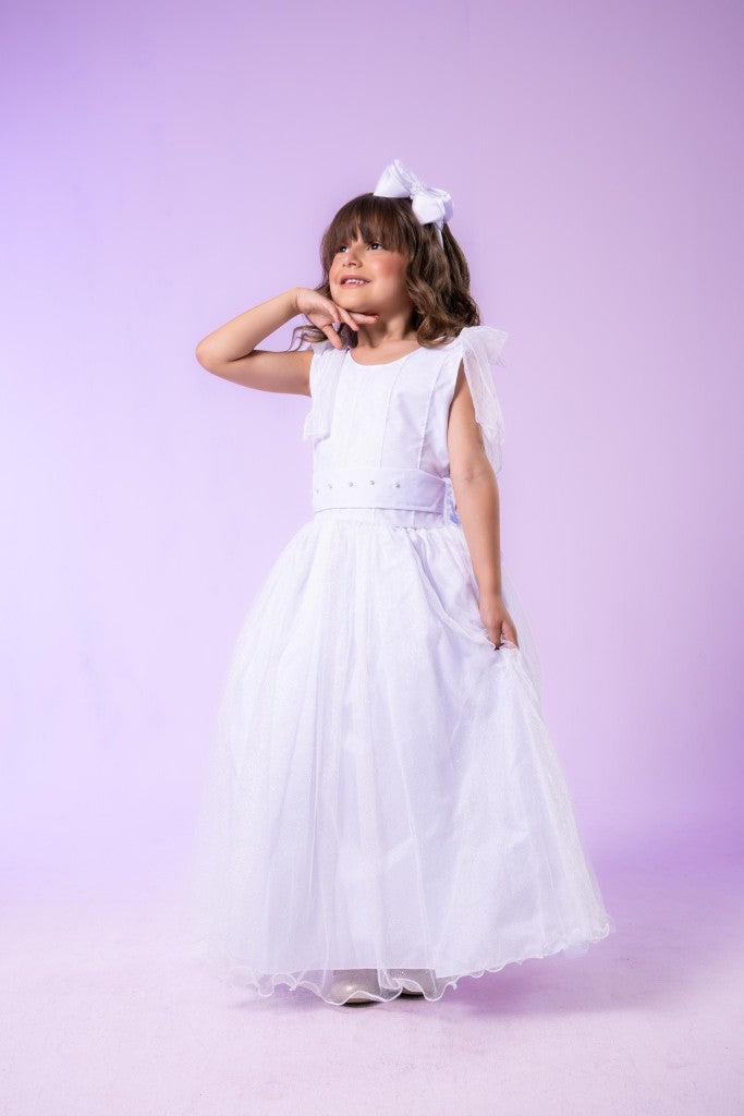Vestido Marie Longo Mel Branco (VSTMRLOGMLBRNC)