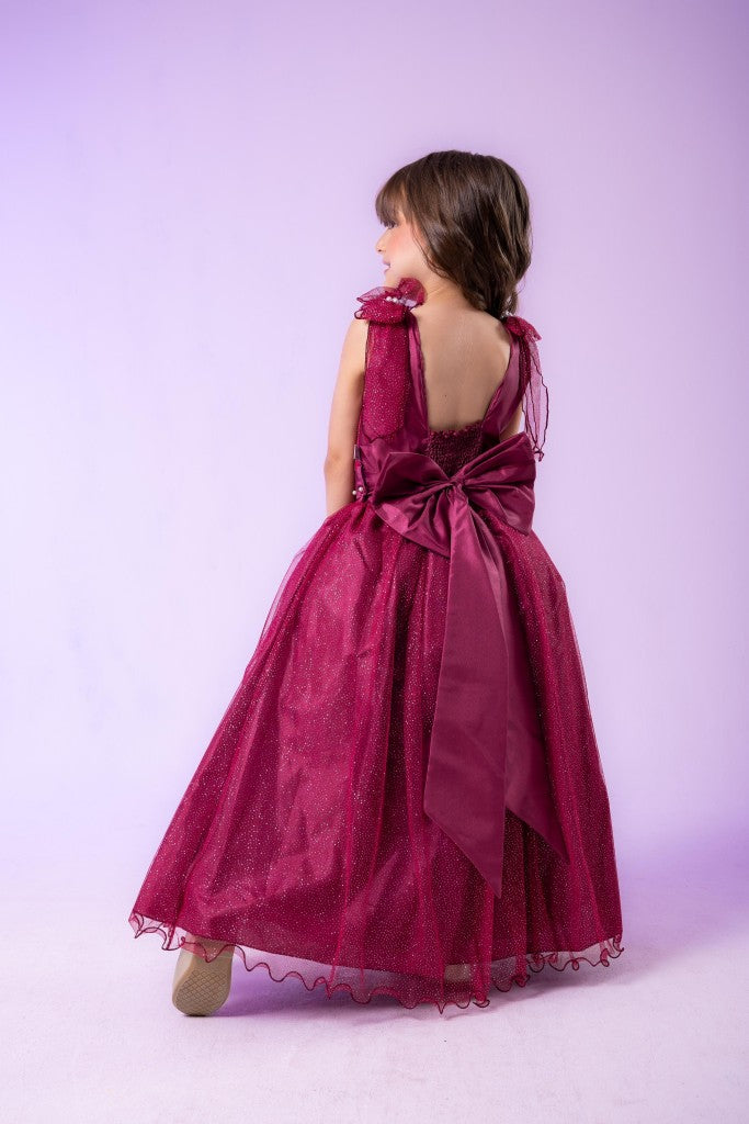 Vestido Marie Longo Mel Marsala (VSTMRLOGMLMRSLA)