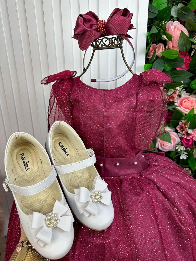 Vestido Marie Longo Mel Marsala (VSTMRLOGMLMRSLA)
