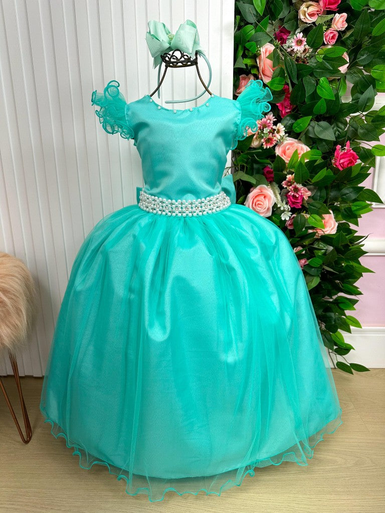 Vestido Marie Longo Amanda Verde Tiffany (VESTMRELONGAMNDVRDTFFN)