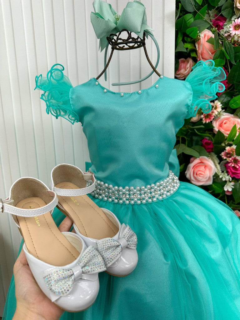 Vestido Marie Longo Amanda Verde Tiffany (VESTMRELONGAMNDVRDTFFN)