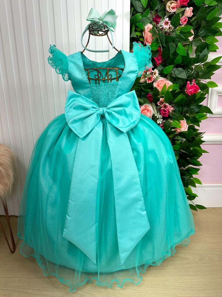 Vestido Marie Longo Amanda Verde Tiffany (VESTMRELONGAMNDVRDTFFN)