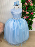 Vestido Marie Longo Larissa Azul Bebe (VESTMRIELNGLRSSAZLBB)