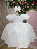 Vestido Miss Cherry Cristal Lese - Laise Branco (VESTMSSCHRCRTLESLAIBRN)
