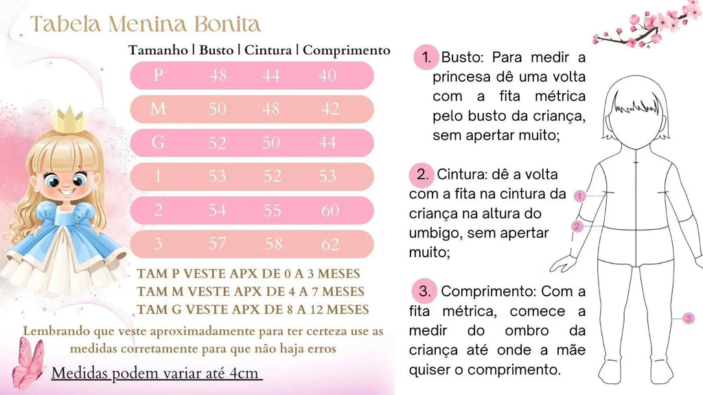 Vestido Menina Bonita Aline Rosa Bebe (VESTMNNBNTALNRSBB)
