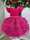 Vestido Ysa Kids Belinda Pink (VESTYSAKDSBLPINK)