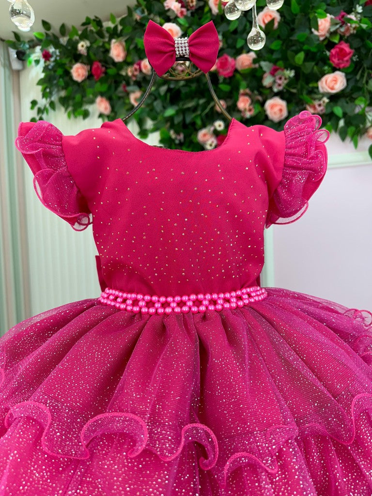 Vestido Ysa Kids Belinda Pink (VESTYSAKDSBLPINK)