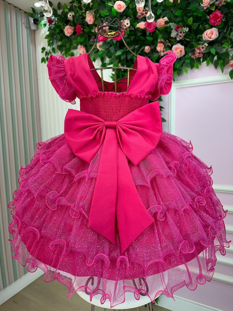 Vestido Ysa Kids Belinda Pink (VESTYSAKDSBLPINK)