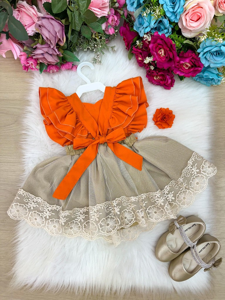 Romper/Vestido Princesa Belli Princesa Praiana (ROMPVESTPRNBMAN)