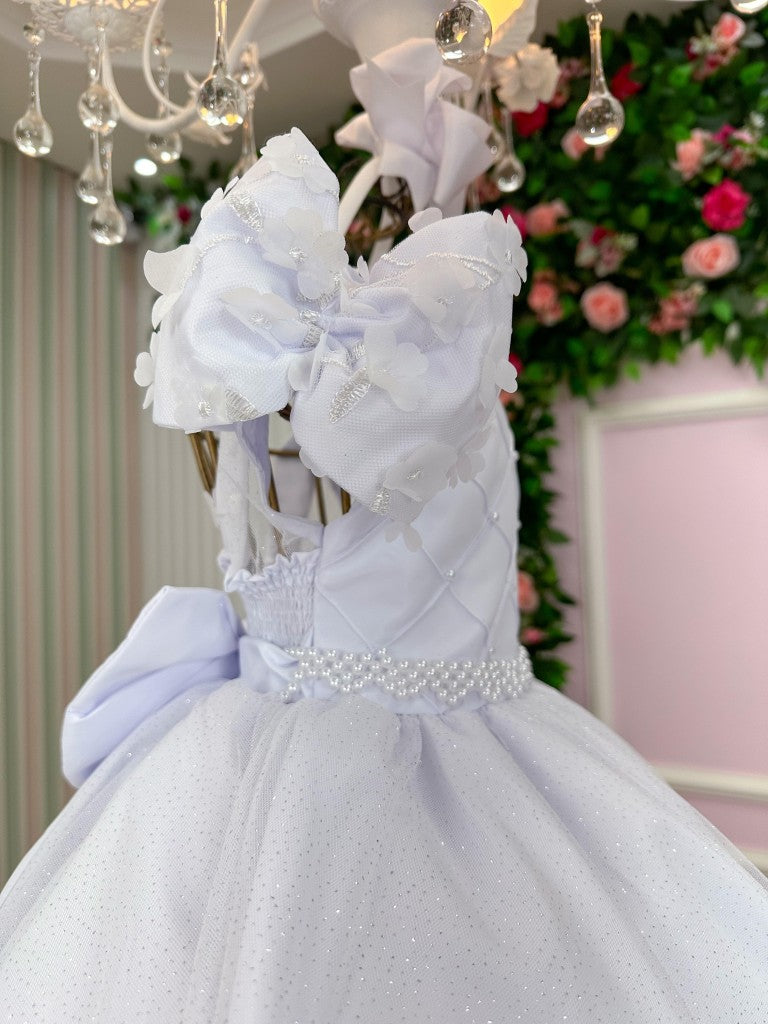Vestido Bella Child Veronica Branco (VESTBLLCHLVRNBRNC)