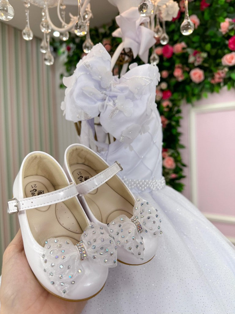 Vestido Bella Child Veronica Branco (VESTBLLCHLVRNBRNC)