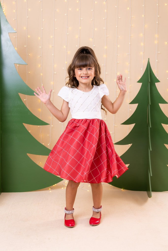Vestido Banana Club Jamile Saia Vermelha (VESTBNNCLBJMLSVRML)