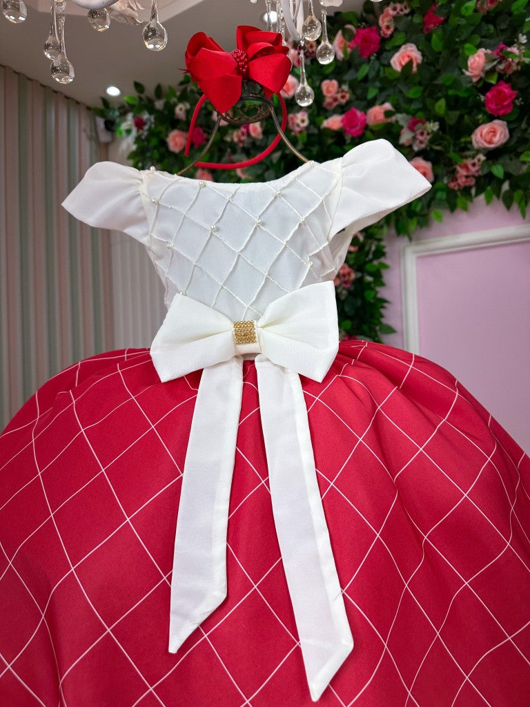 Vestido Banana Club Jamile Saia Vermelha (VESTBNNCLBJMLSVRML)