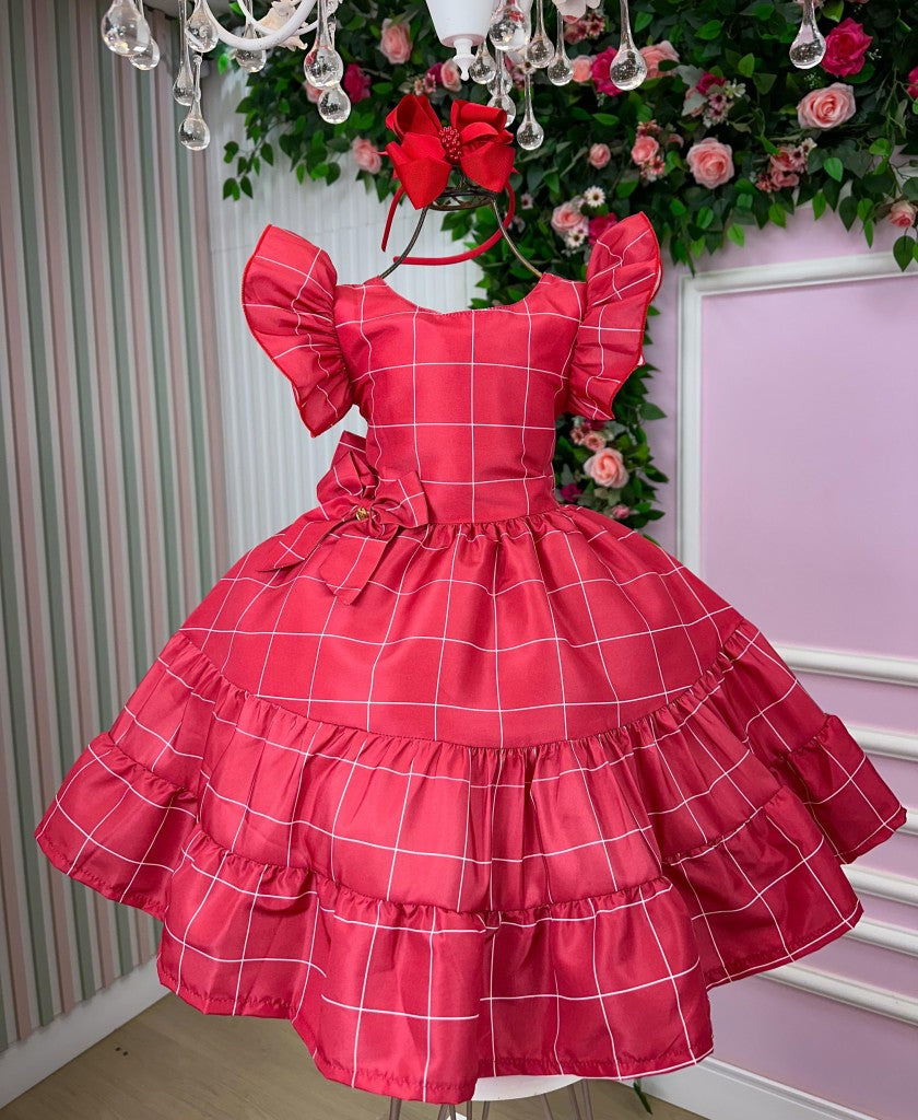 Vestido Banana Club Natal Patty Vermelho (VESTBNNCLBNTPTVRM)