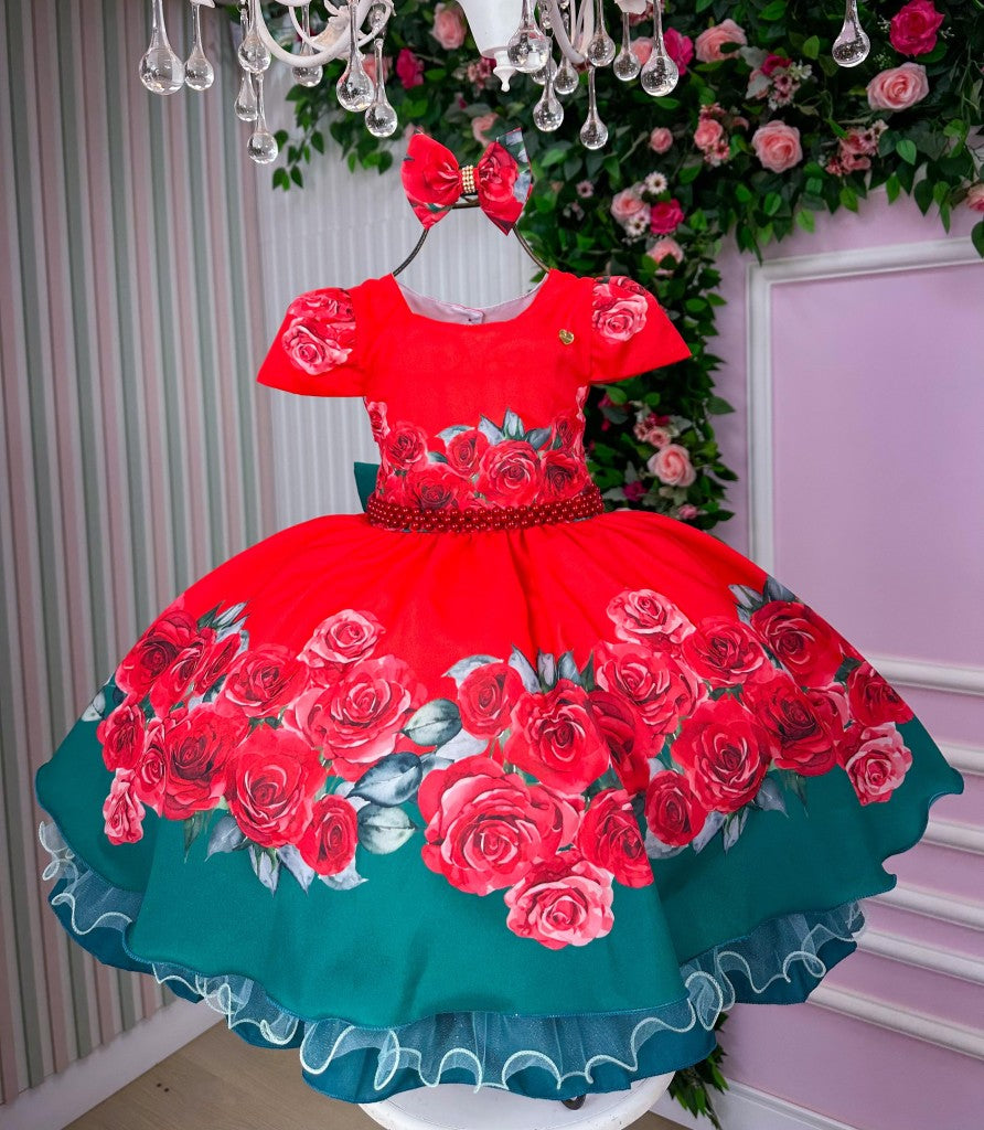 Vestido Mimadine Melina Vermelho Natal (VESTMLNVRMLNTL)