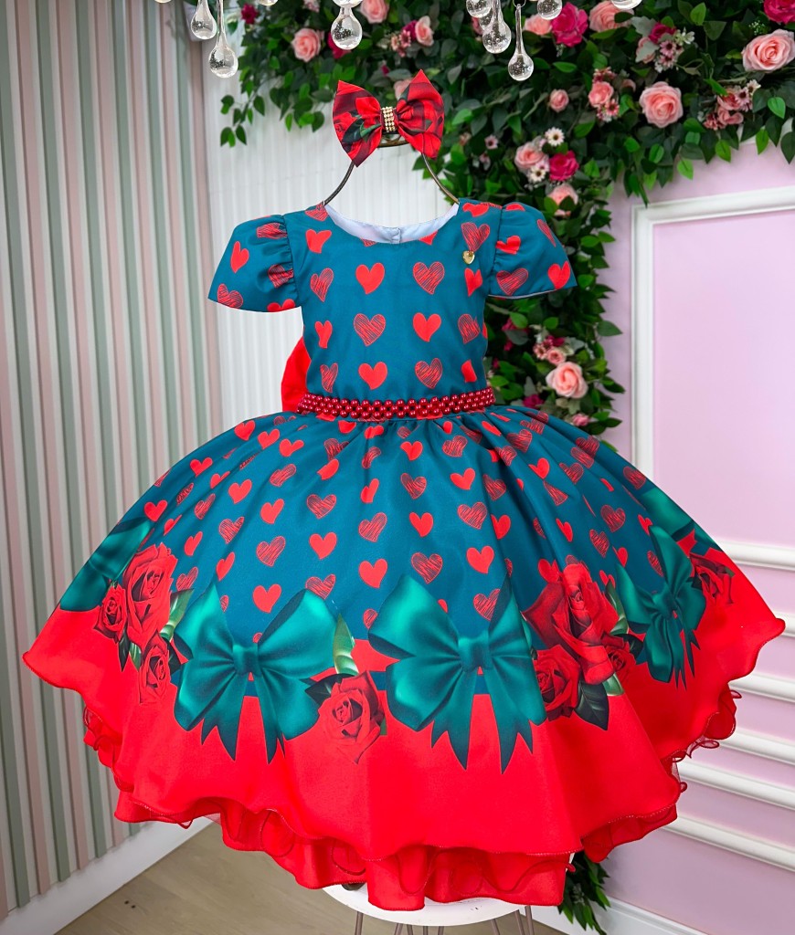 Vestido Mimadine Melissa Natal Verde (VESTMMDMLSNTLVRD)