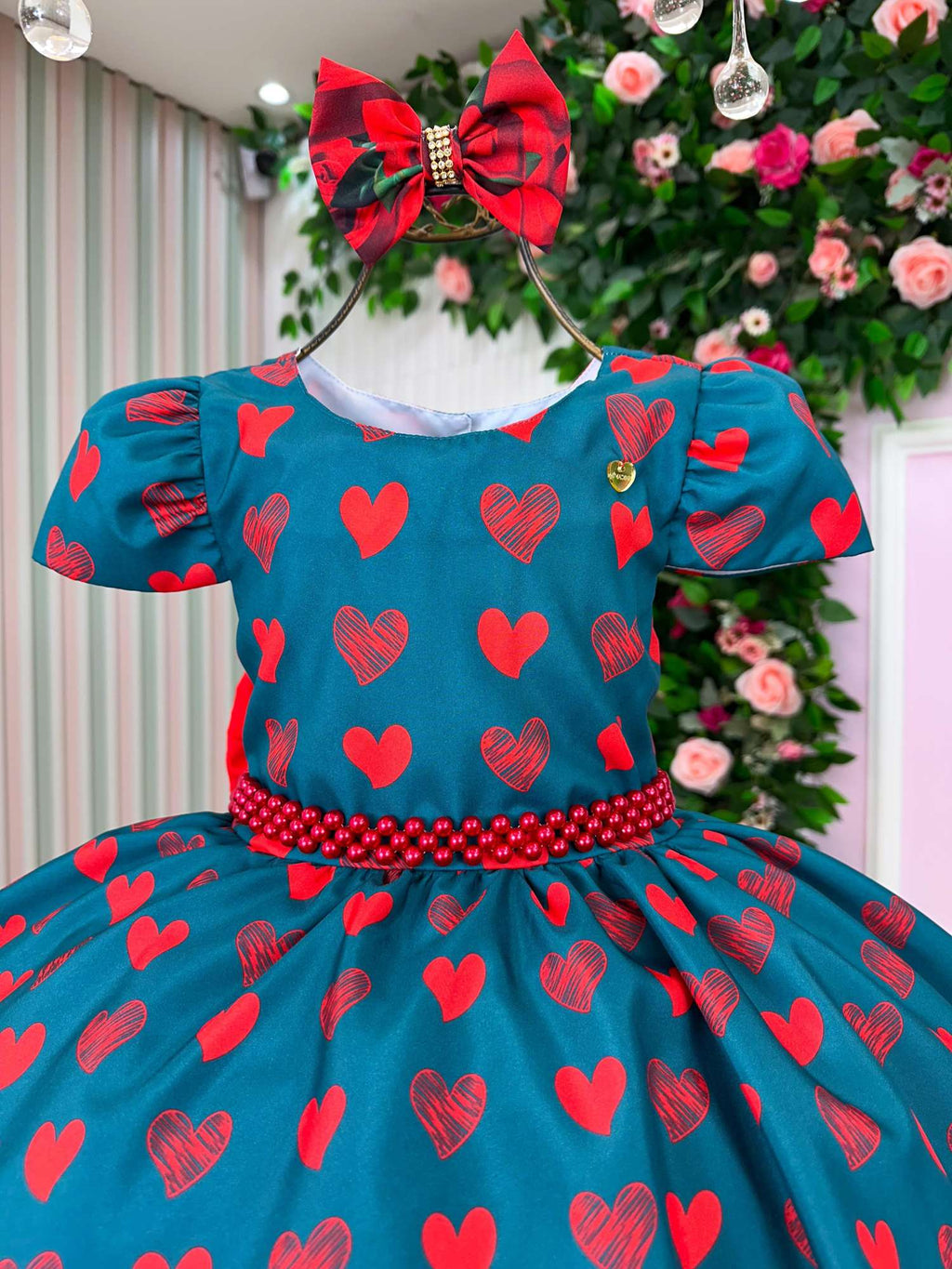 Vestido Mimadine Melissa Natal Verde (VESTMMDMLSNTLVRD)
