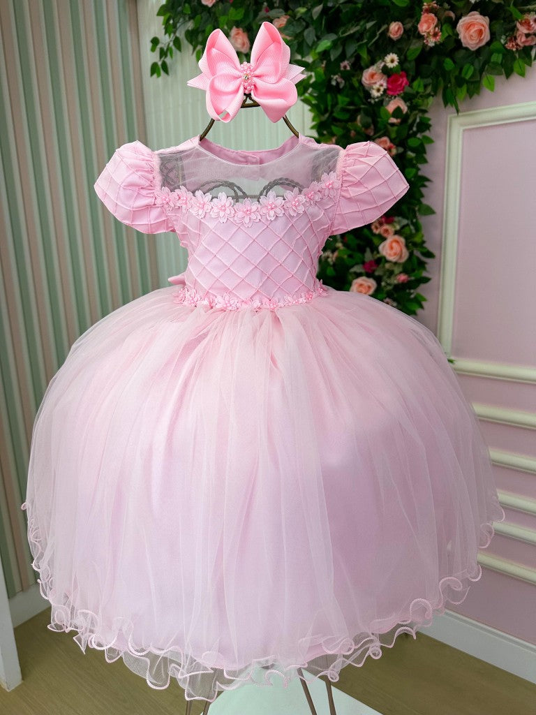 Vestido Menina Bonita Luna Rosa Bebe Modelo 2 (VESTMNNBNTLNRSBBMDLO)