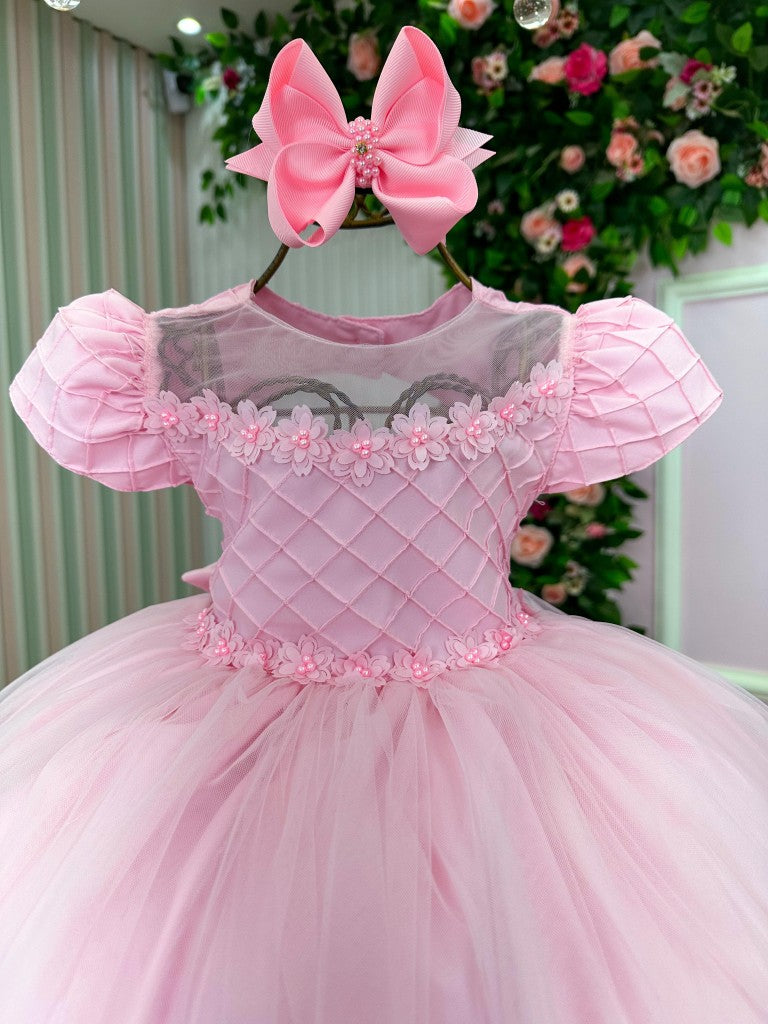 Vestido Menina Bonita Luna Rosa Bebe Modelo 2 (VESTMNNBNTLNRSBBMDLO)