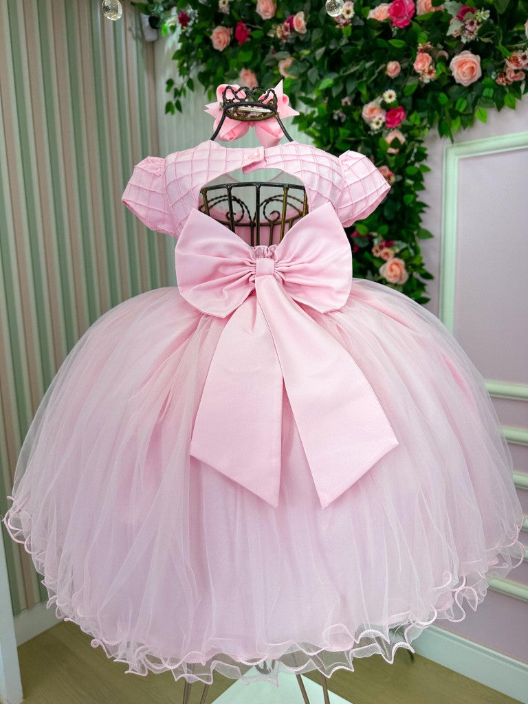Vestido Menina Bonita Luna Rosa Bebe Modelo 2 (VESTMNNBNTLNRSBBMDLO)
