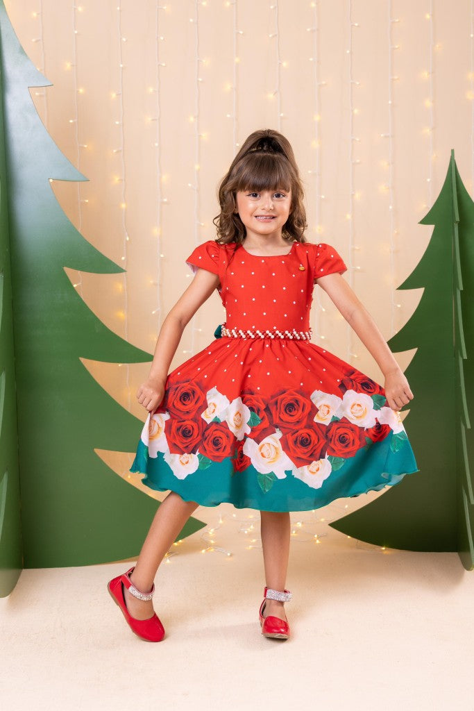 Vestido Banana Club Natal Natasha Vermelho (VESTBNNCLBNTLNTSVML)