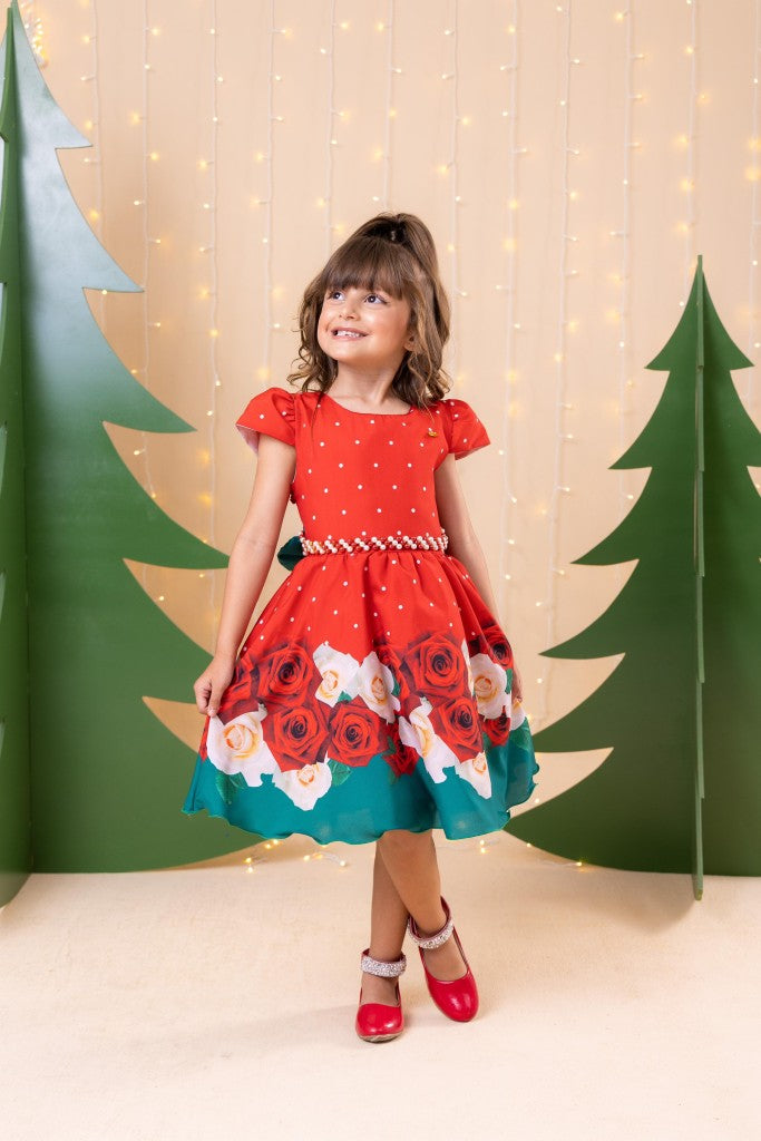 Vestido Banana Club Natal Natasha Vermelho (VESTBNNCLBNTLNTSVML)