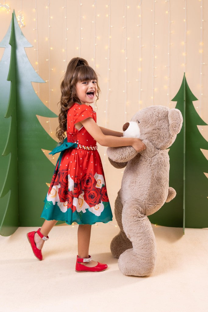 Vestido Banana Club Natal Natasha Vermelho (VESTBNNCLBNTLNTSVML)