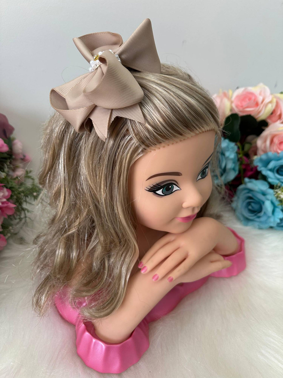 Laço Belli Strass Maria Alice Marfim (LCBLSTRSMAFIM)