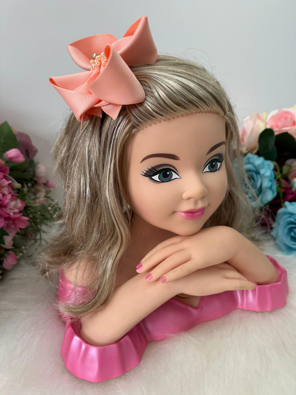 Laço Belli Strass Maria Alice Pessego (LCBLSTRSMAPESGO)