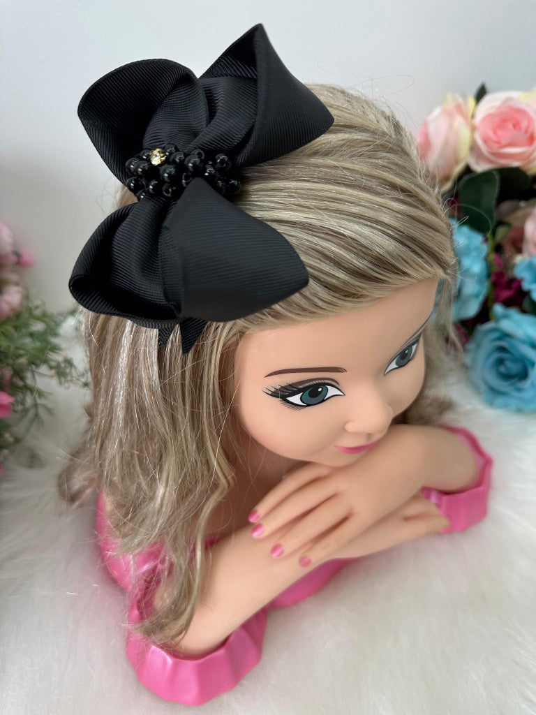 Laço Belli Strass Maria Alice Preto (LCBSTMRACPR)