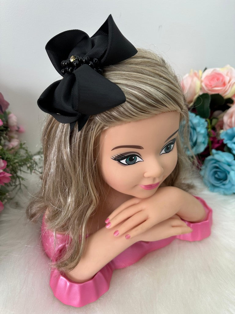 Laço Belli Strass Maria Alice Preto (LCBSTMRACPR)