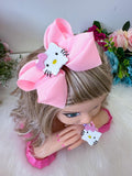 Laço Belli Tematico Hello Kitty + Pulseiras (LCBLLTMCHLLKITPL)