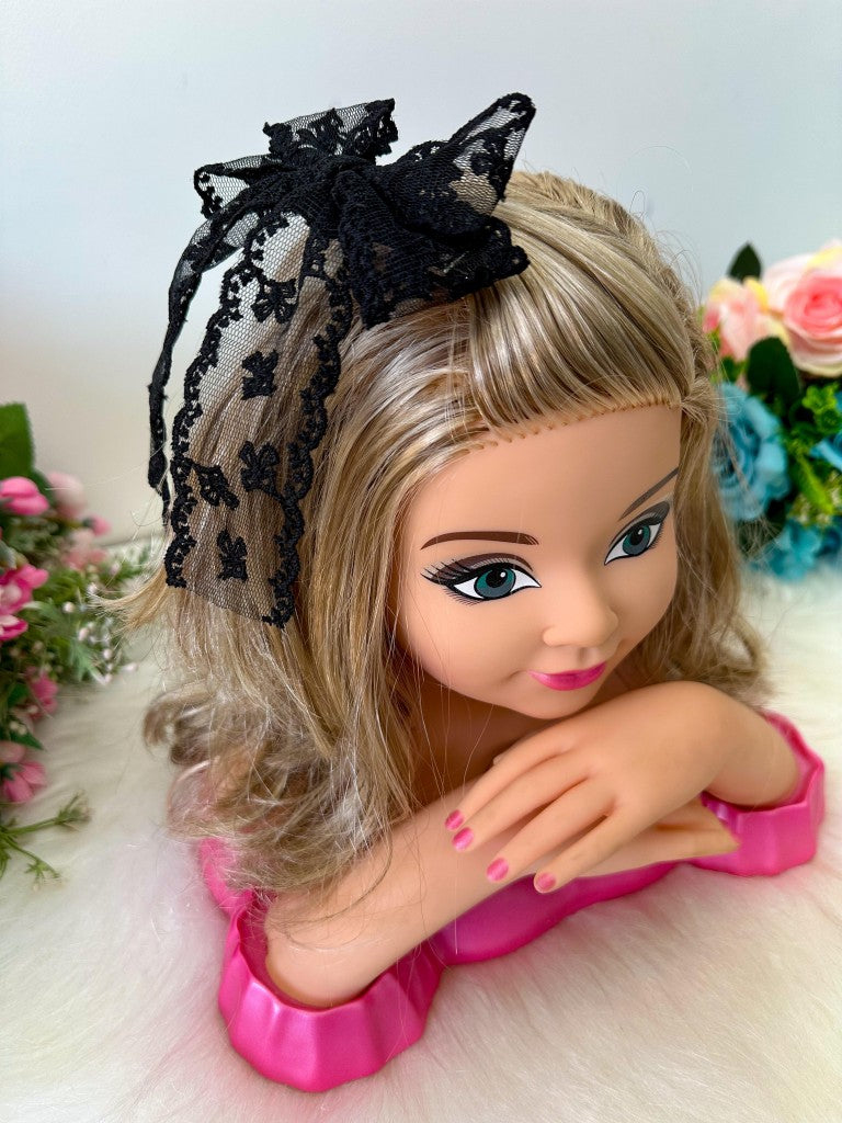 Laço Belli Jessica Renda Preto (LCBLJSSRNPT)